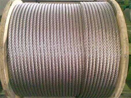 GD 2mm-16mm Copper Galvanized Steel Wire Rope For Steel Structure