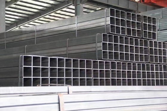 30*30 20*30 Galvanized Iron Pipe Galvanized Rectangular Tubing For Machinery