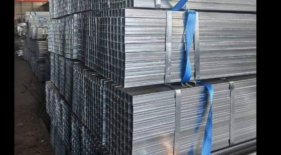 50x50mm 3.0mm Thickness Iron Rectangular Pipe With Non Oiled