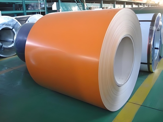 PPGI Prepainted Galvanized Steel Sheets Color Coil With Strong Anti-corrosion Cream - Colored 0.15-2.0mm Thickness