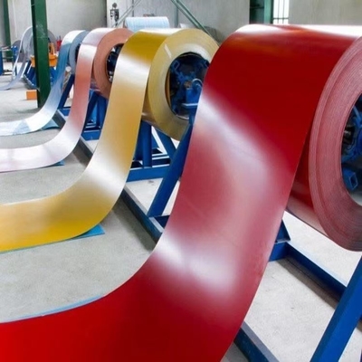 PPGI 0.09-0.7 Thickness TDC51D Prepainted Galvanized Steel Sheets Color Coil With Strong Anti-corrosion Green Color