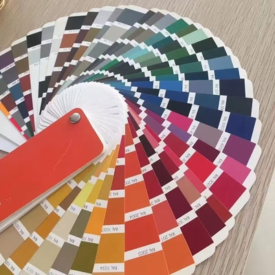 PPGI 0.09-0.7Thickness Prepainted Galvanized Steel Sheets Color Coil Red Color