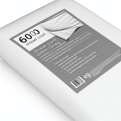 600 Thread Count Cotton EG Sheet - Wrinkle Resistant & Hypoallergenic